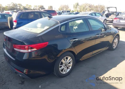 2018 Kia Optima Lx из США, поврежденный, VIN 5XXGT4L32JG209842